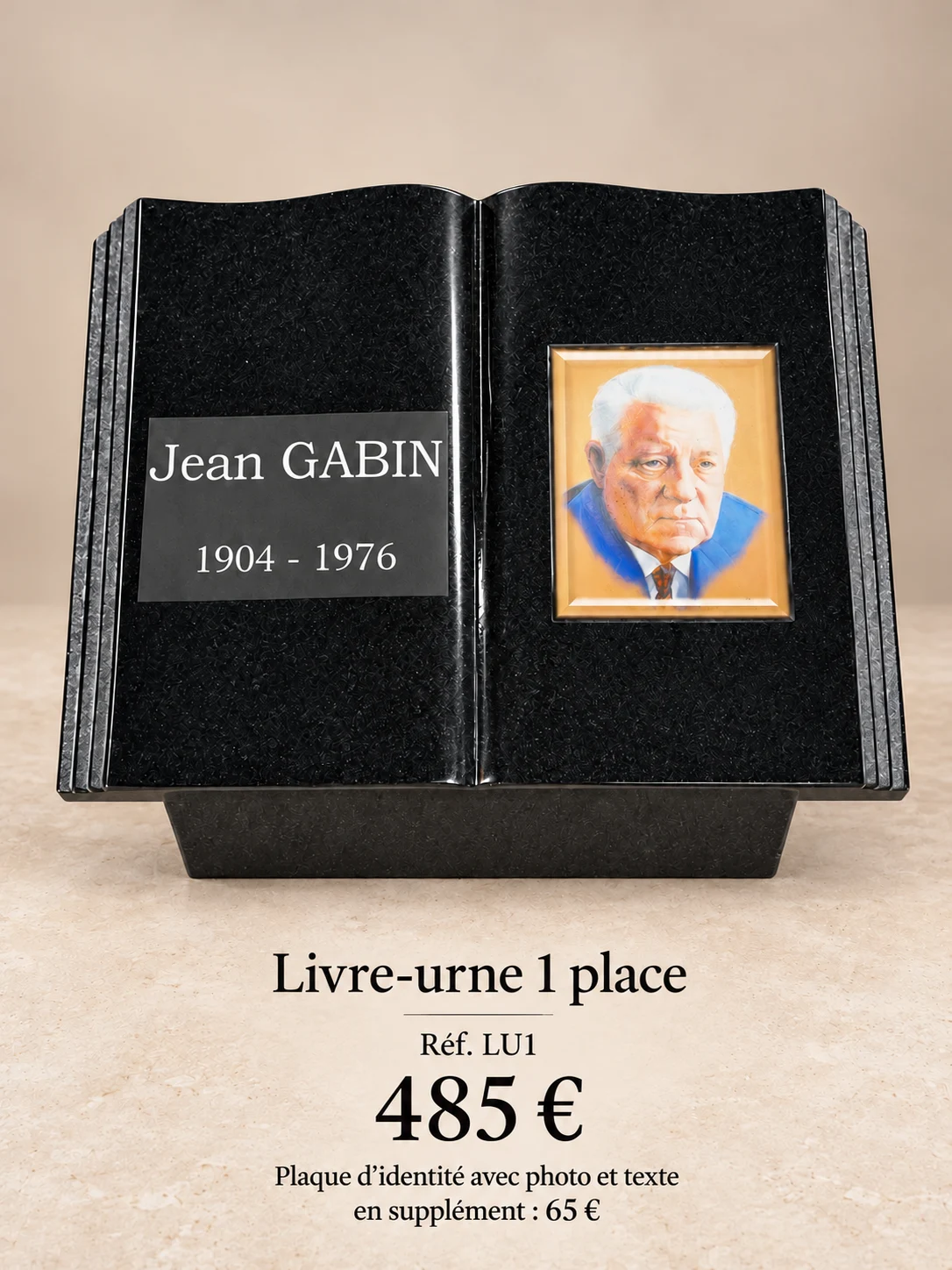 Livre-urne 1 place