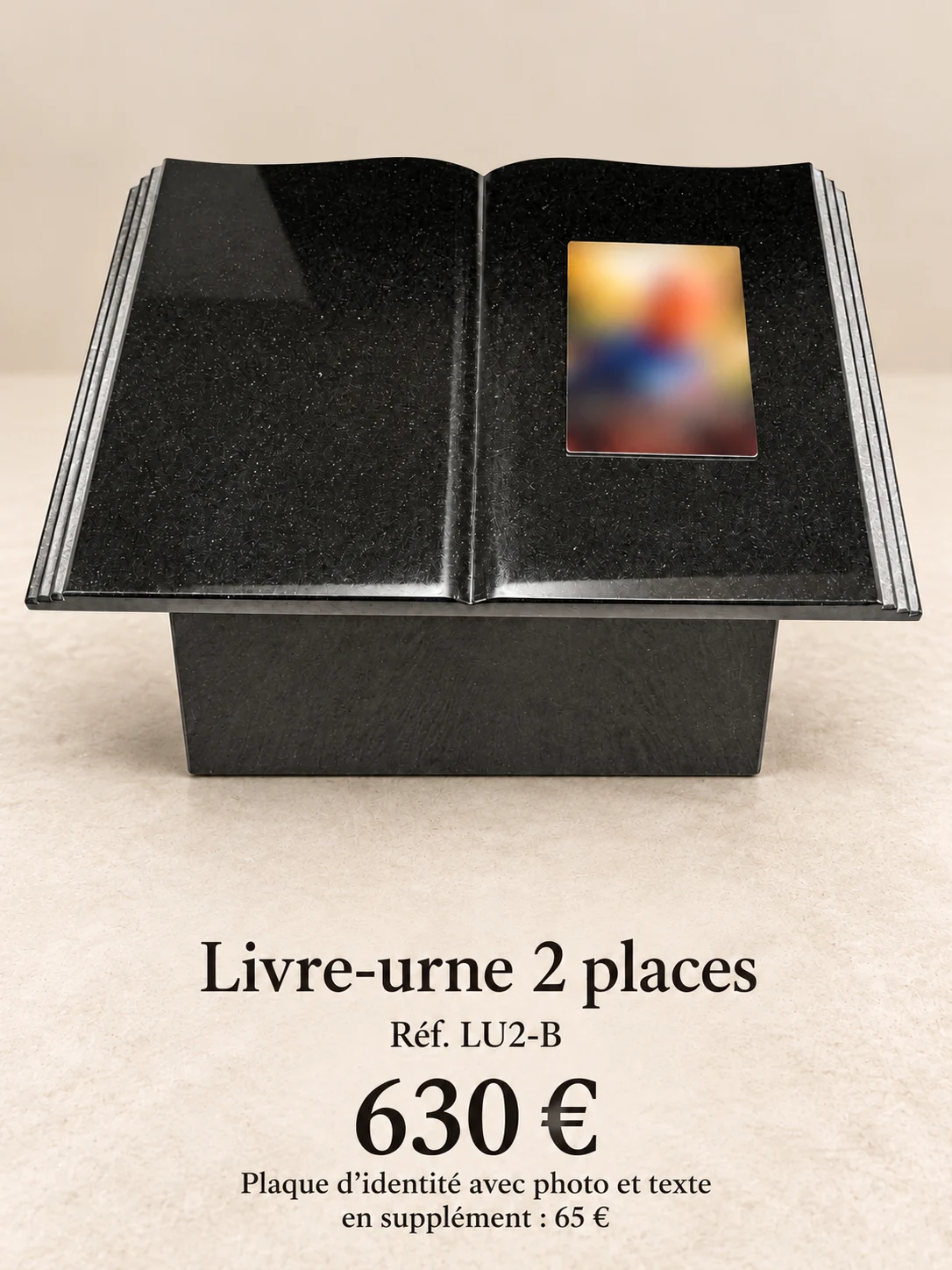 Livre-urne 2 places · modèle B